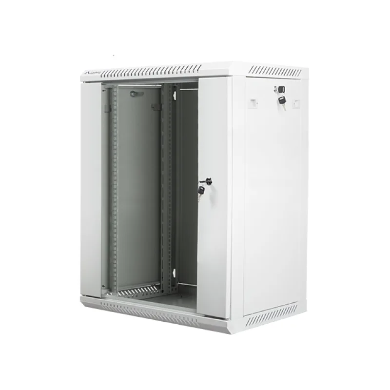 Nástenný rack 19"" 15U 600X450mm sivý flat pack WF01-6415-10S