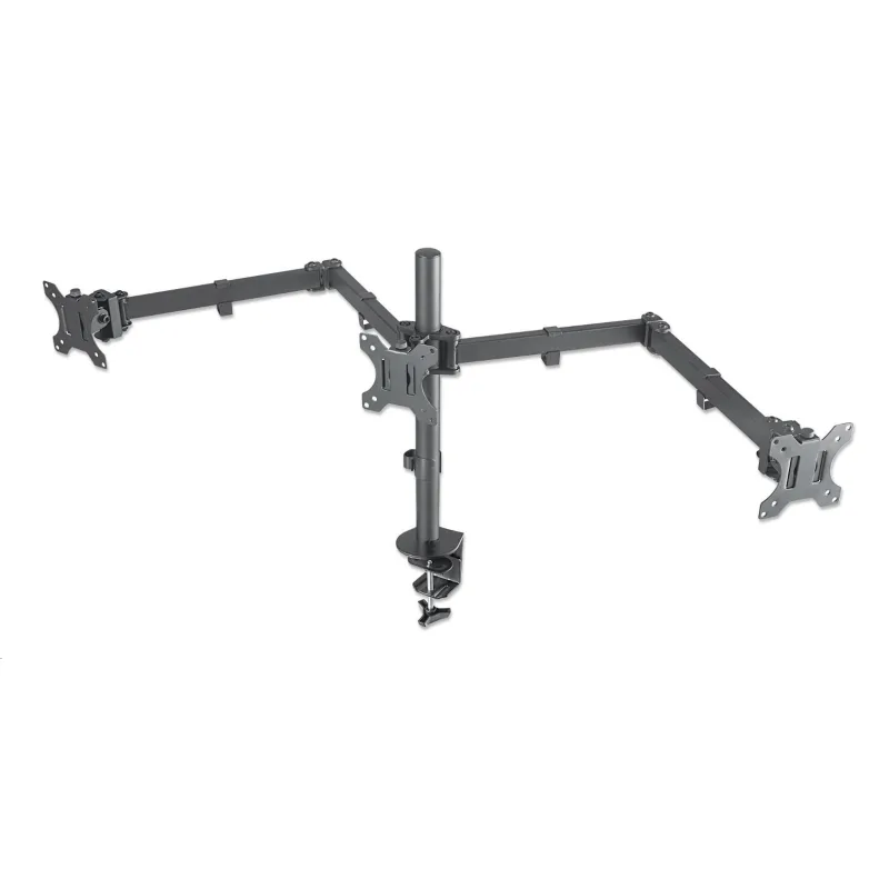 MANHATTAN Stolný držiak pre 3 LCD monitory, 13" až 27" 461658