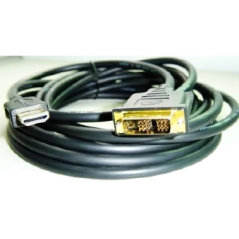 Kábel HDMI-DVI 1, 8m, M/ M tieň., pozlátené kontakty 1.3 CC-HDMI-DVI-6
