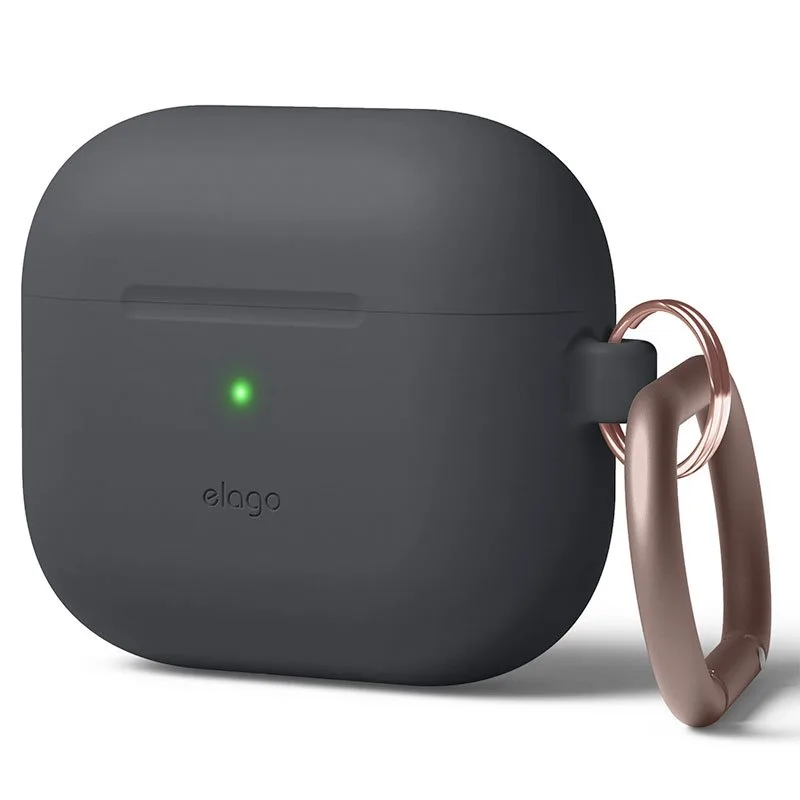Elago Airpods 3 Silicone Hang Case - Dark Gray