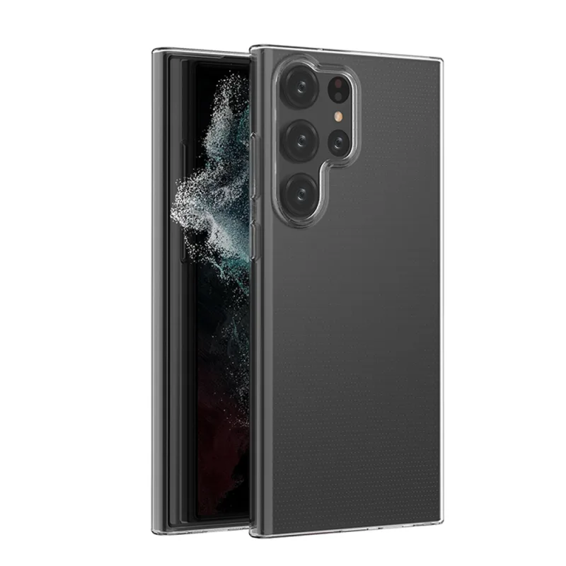 Ultra Clear 0,5mm puzdro Samsung Galaxy S23 Ultra tenký kryt priehľadný