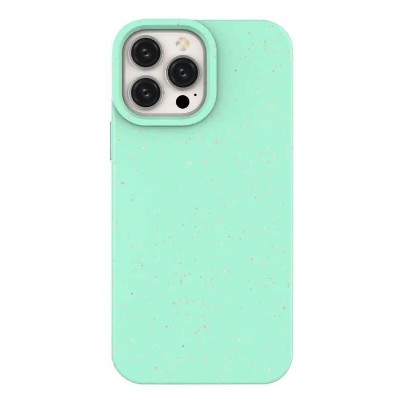 Eco Case obal na iPhone 14 Plus silikónový odbúrateľný kryt mint zelený