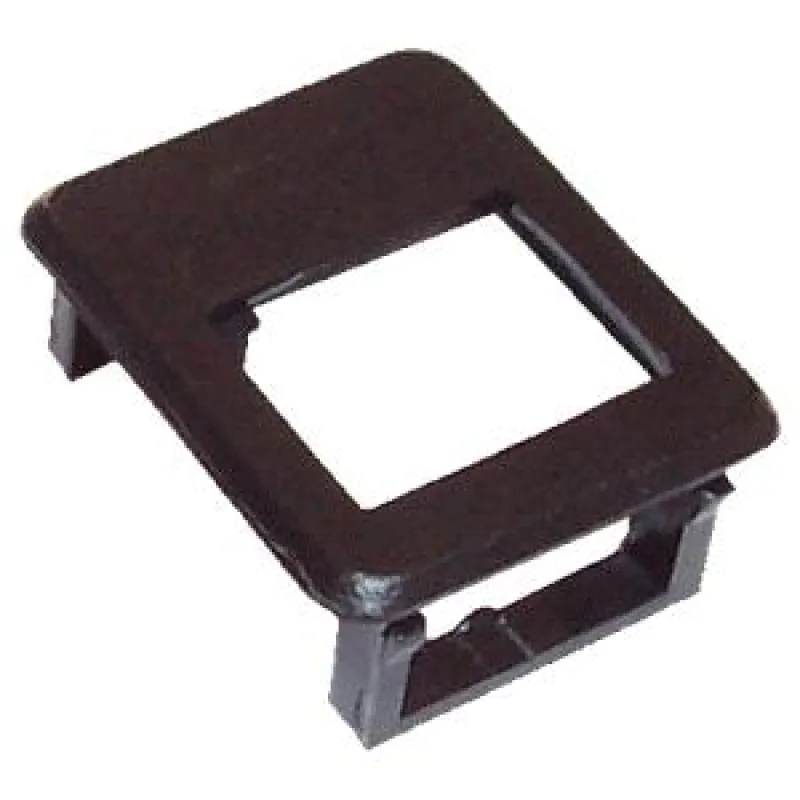 DATACOM Rámček pre keystone do modulár.patch panelu čierny 3351