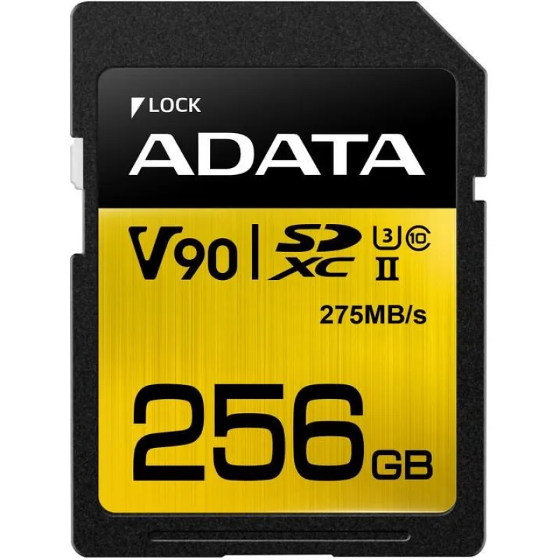 Karta ADATA SDXC 256GB Premier One UHS-II U3 Class 10…