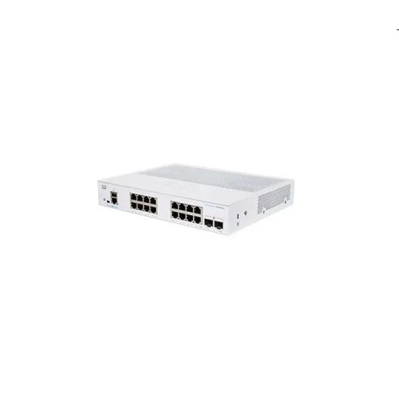 Cisco switch CBS350-16T-E-2G-EU (16xGbE,2xSFP,fanless) - REFRESH