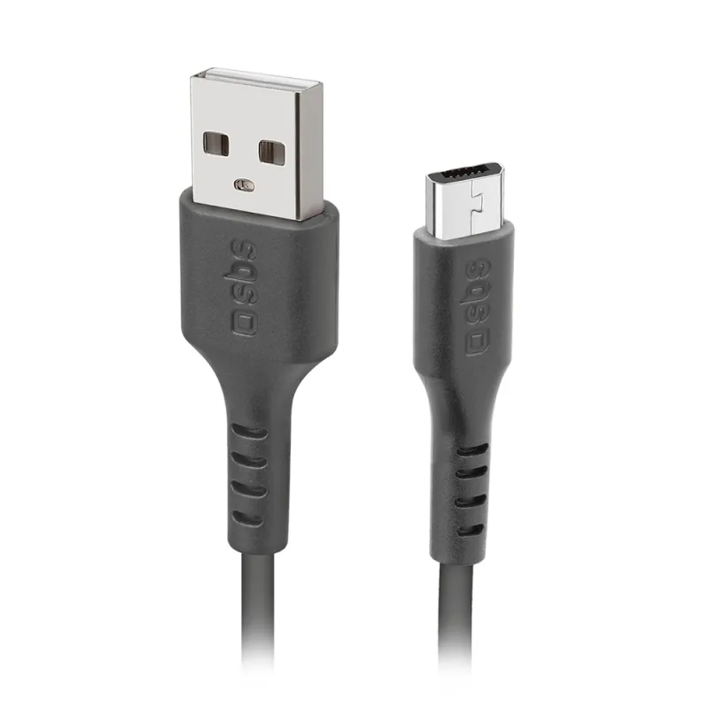 SBS LTHL200 USB-A - Micro-USB kábel 1m - Čierny