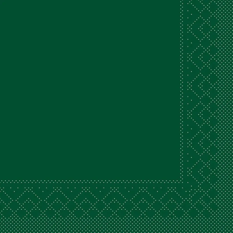 MANK 87740 obrúsky Tissue Dinner 40x40cm BASIC zelená 100ks