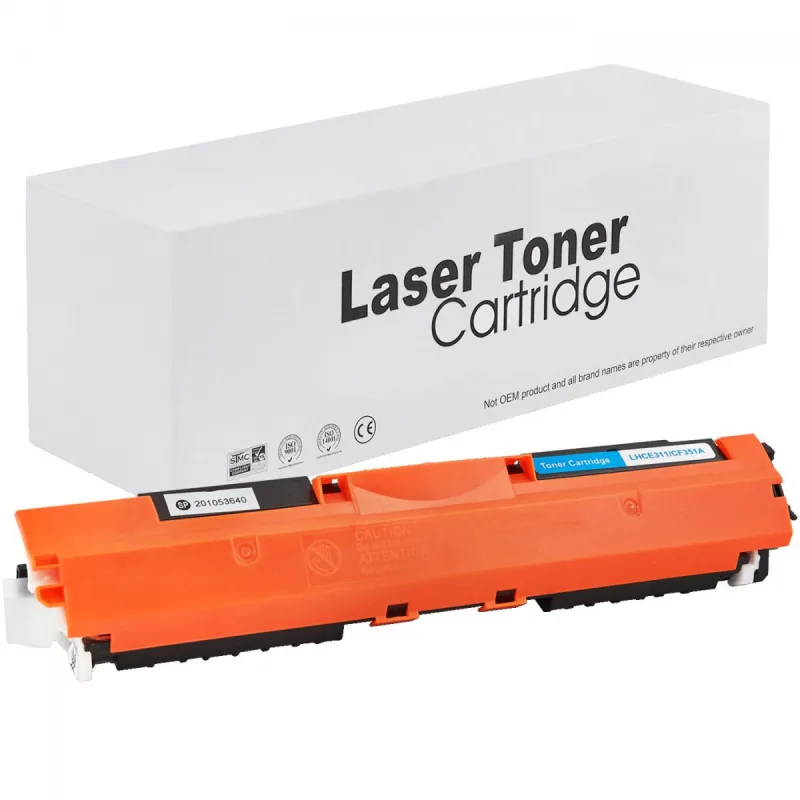 Toner HP CE311A / CF351A - 1000s Cyan - kompatibilný