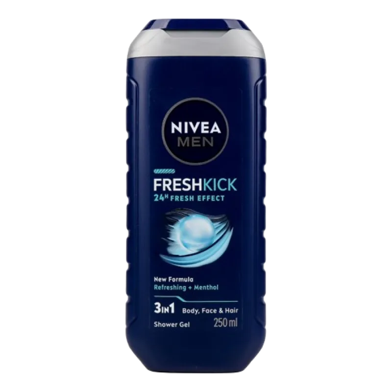 Nivea Men Cool Kick sprchový gél 250 ml