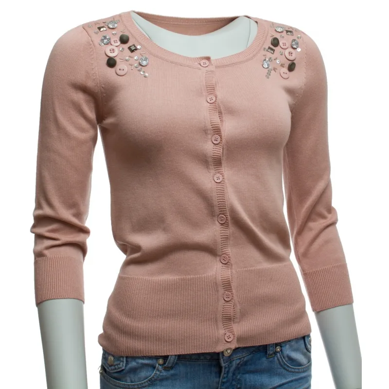 Trendy pulóver ružový v.32/34