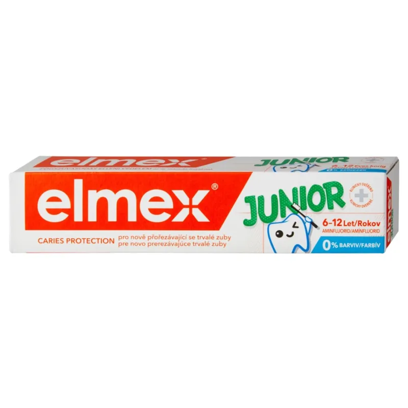 Elmex Junior 6-12 rokov detská 75 ml
