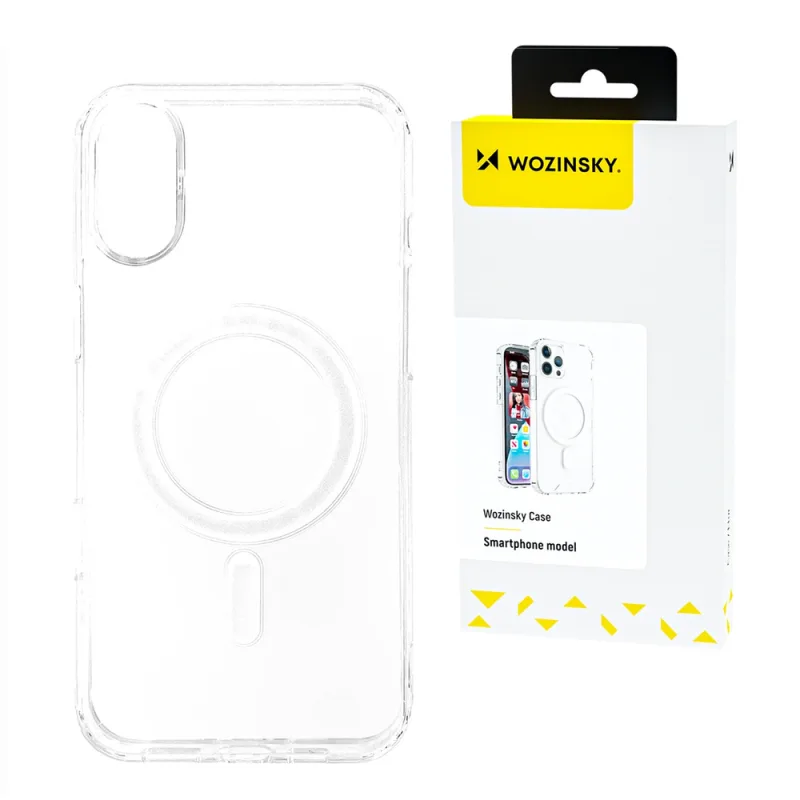 Puzdro Wozinsky Ultra Clear MagSafe Case pre Samsung Galaxy S25+ – priehľadné