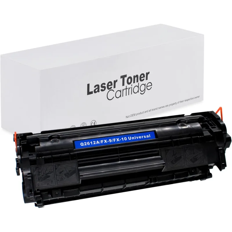 Toner HP Q2612A/FX10/CRG703 - 2000s - Black - kompatibilný