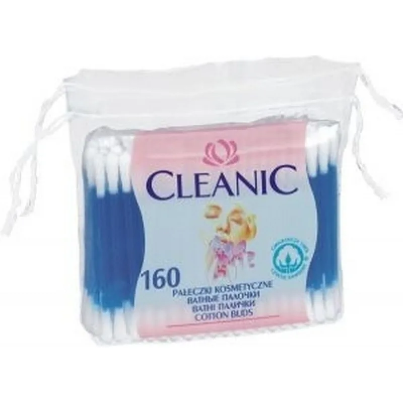 Cleanic vatové tyčinky 160 ks