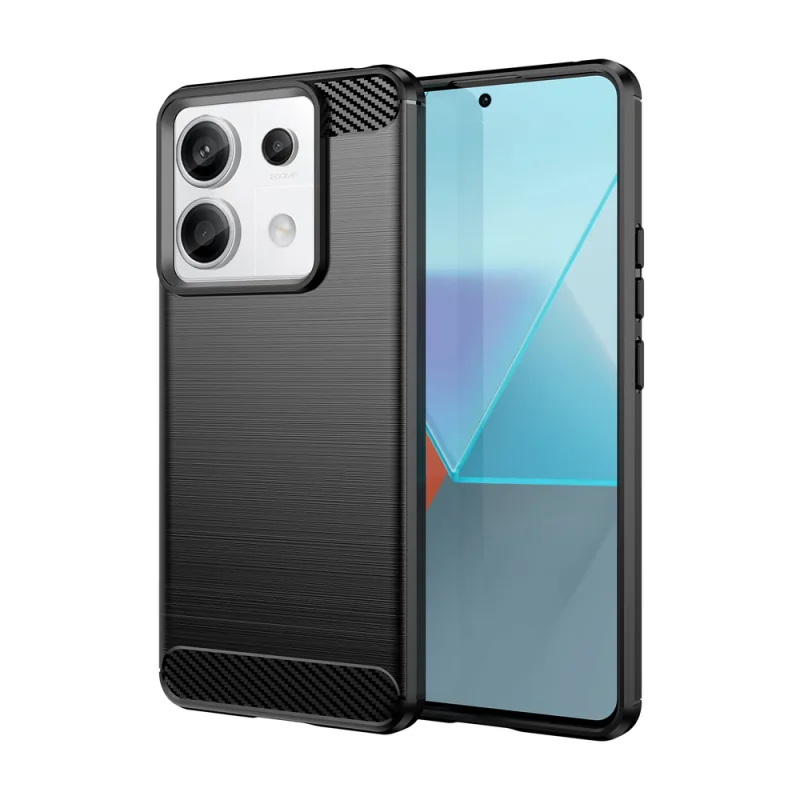 Karbónové puzdro pre Xiaomi Redmi Note 13 5G - čierne