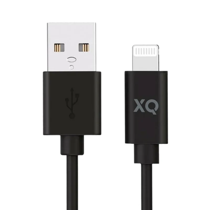 Xqisit kábel USB to Lightning 1m MFI certified - Black