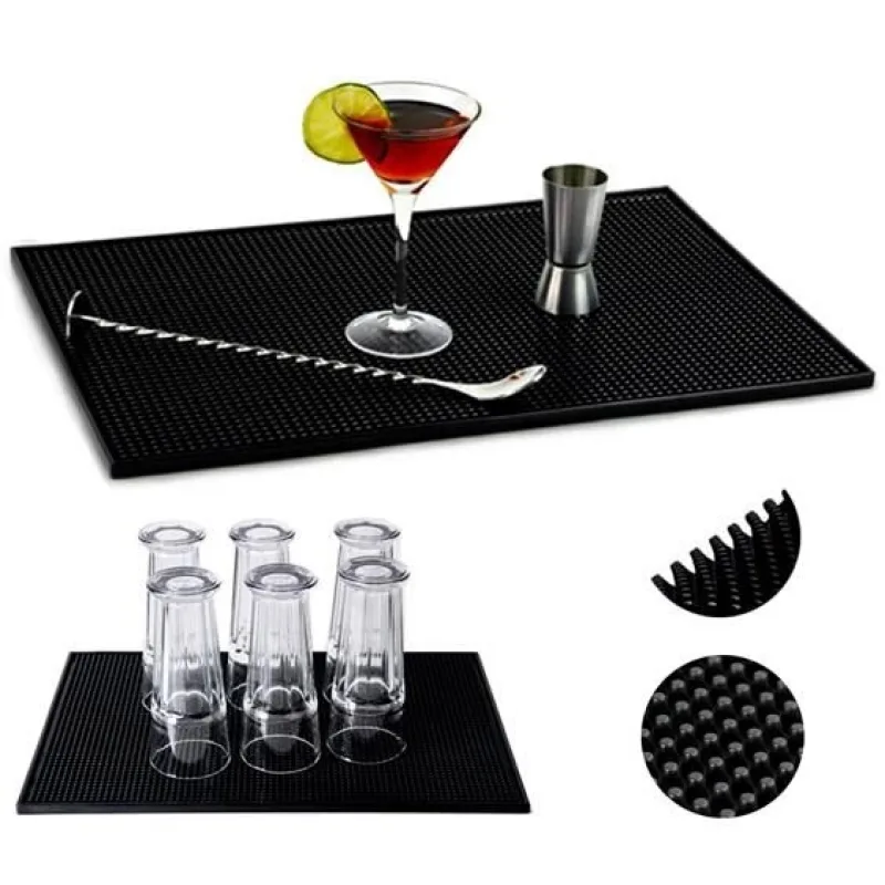 Odkvapkávacia podložka 30x45cm čierna