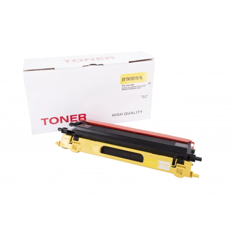 Toner Brother TN-130Y/TN-135Y Yellow - 4000 strán - kompatibilný