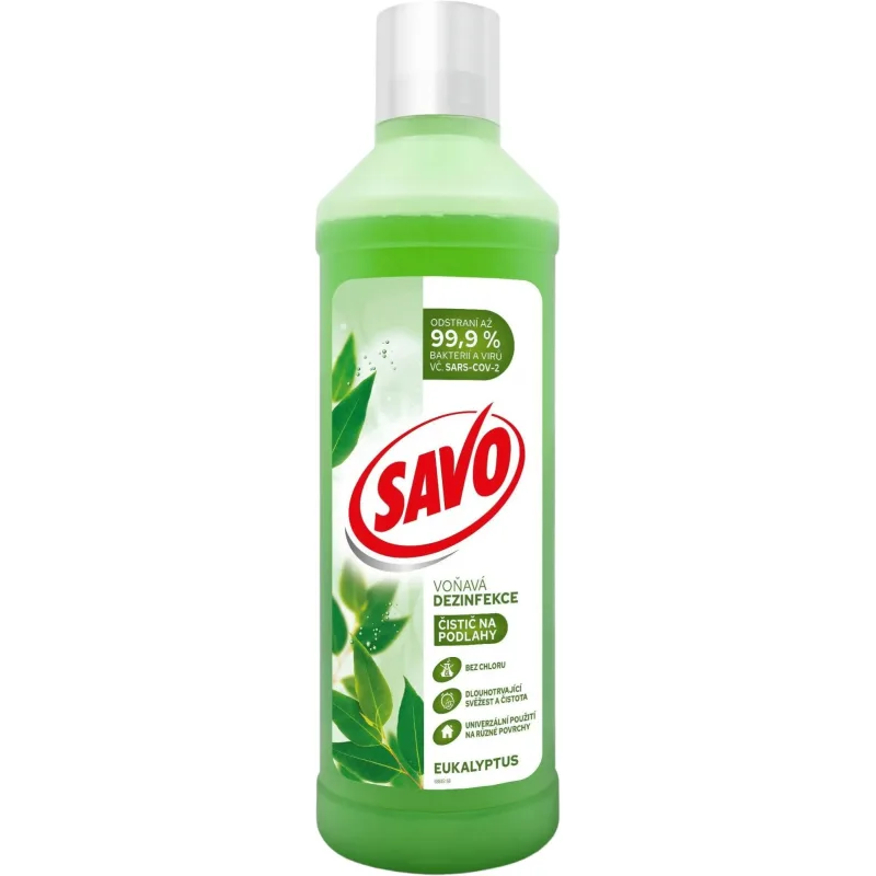 Savo Dezinfekcia a čistič na podlahy Eukalyptus 1l