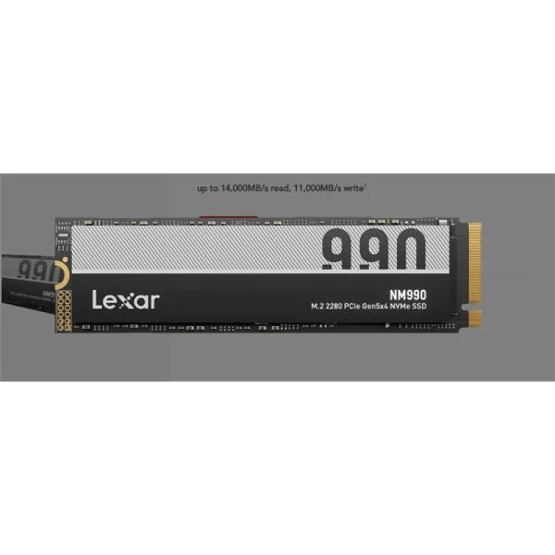 Lexar® 4TB NM990 M.2 NVMe PCIE up to 14000MB/s Read and 10000 MB/s write…