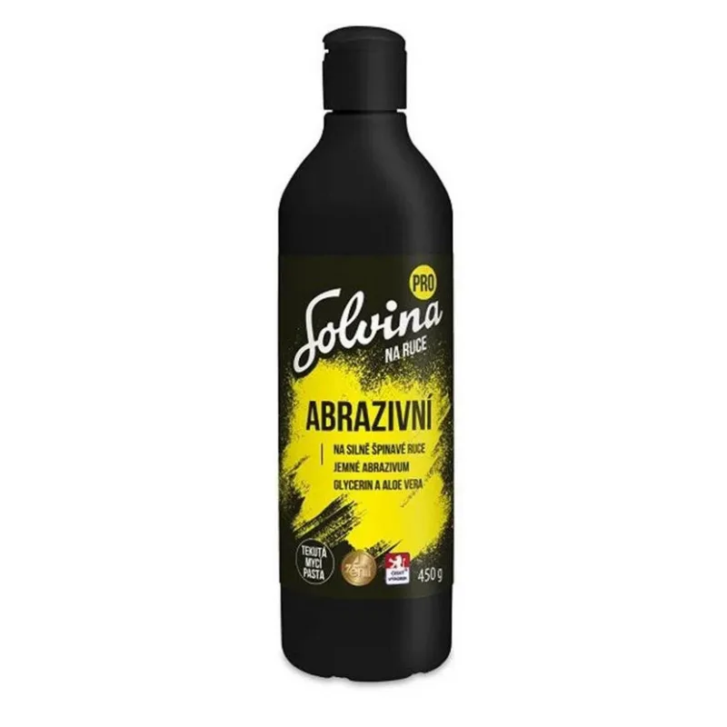 Solvina PRO abrazívna tekutá čistiaca pasta na ruky 450 g