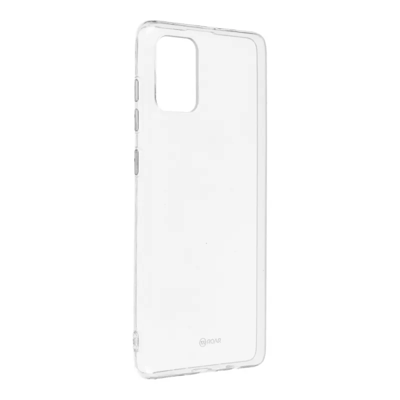 Puzdro Jelly Roar na Samsung Galaxy A71 transparent