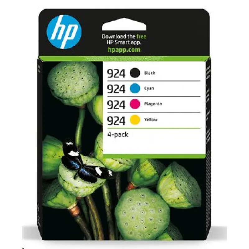 HP originál ink 6C3Z1NE, HP 924, CMYK, 500/3*400str. 6C3Z1NE
