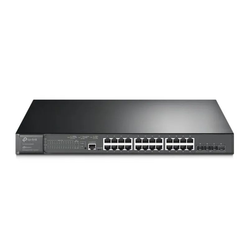 Omada 24-Port PoE+ Gigabit L2+ Managed Switch with 4 10GE SFP+ Slots …