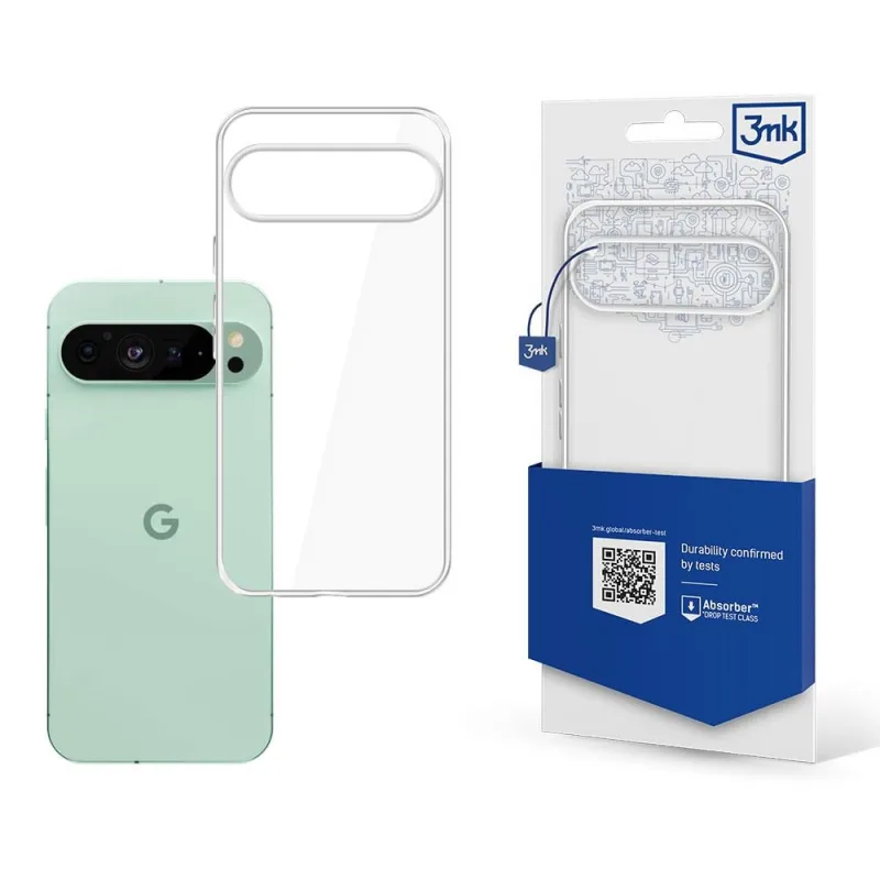 3mk ochranný kryt Clear Case pro Google Pixel 9 / 9 Pro, čirá…