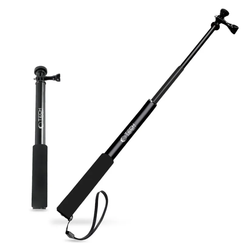 Tech-Protect GA100 Monopad & Selfie Stick pre GoPro / DJI - Black