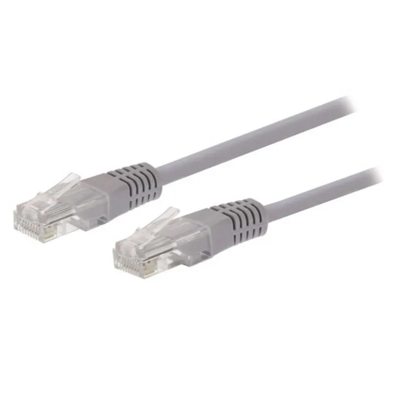 Kabel C-TECH patchcord Cat5e UTP šedý 2m
