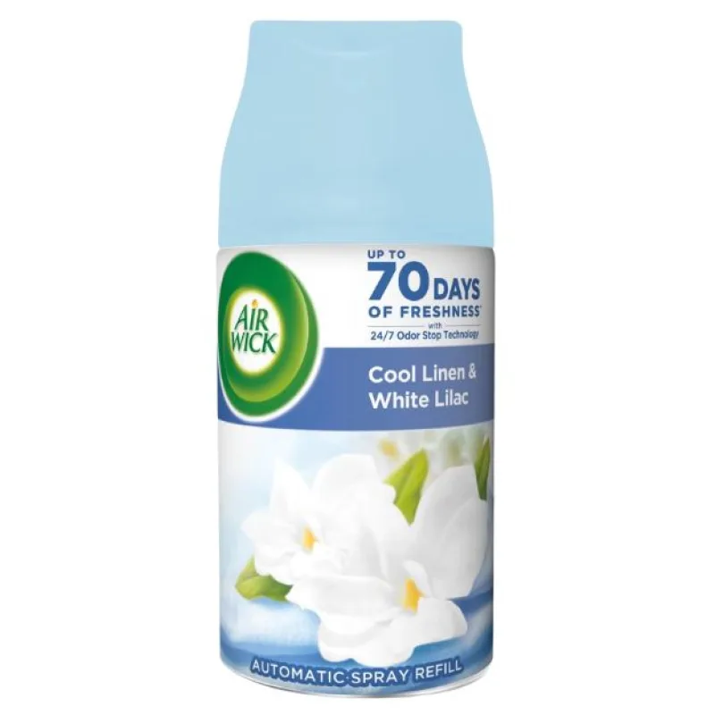 Air Wick Freshmatic náplň Svieža bielizeň & Biely Orgován 250 ml