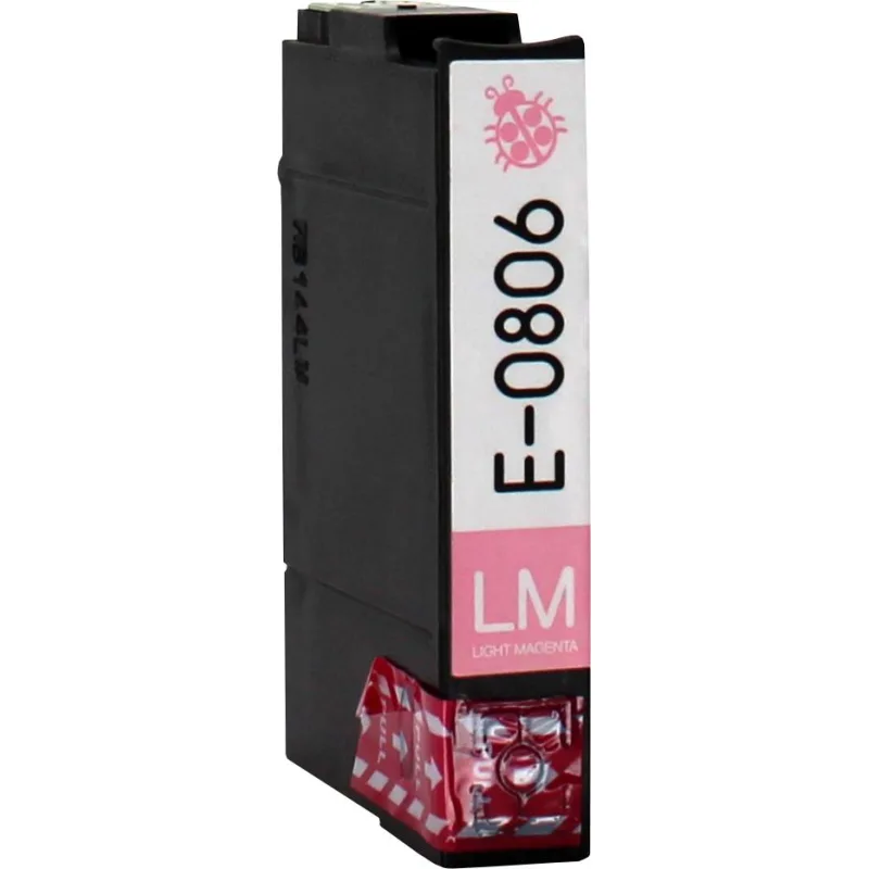 Kompatibilná náplň Epson T0806 (C13T08064010) - 14ml Light Magenta
