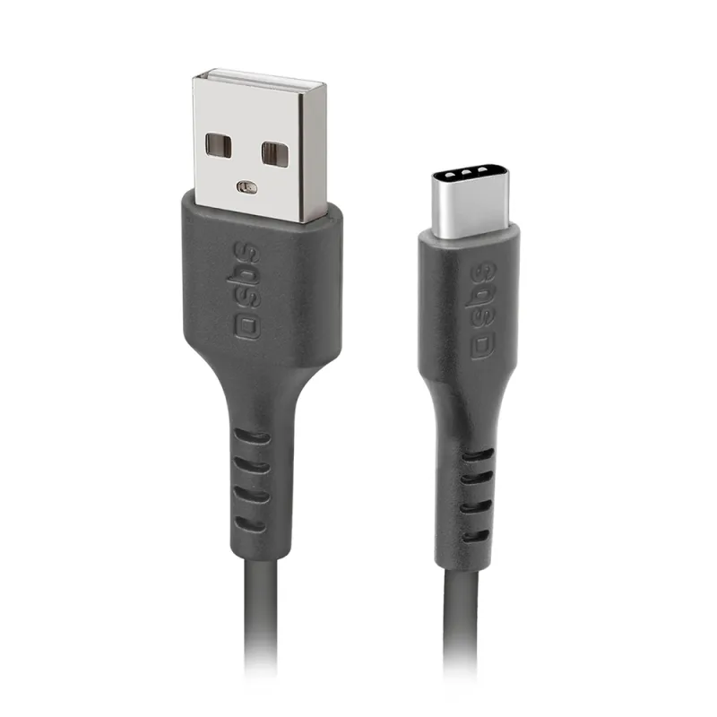 Kábel SBS TECABLEMICROC15K USB-A – USB-C 1,5 m – čierny