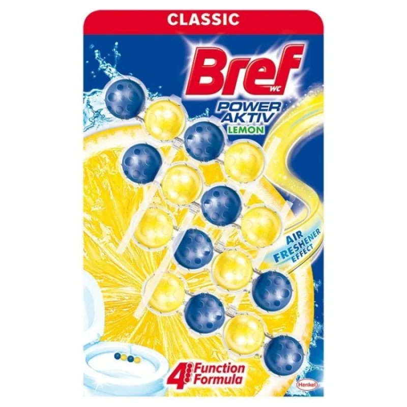 Bref guličky 4x50g POWER ACTIV Lemon
