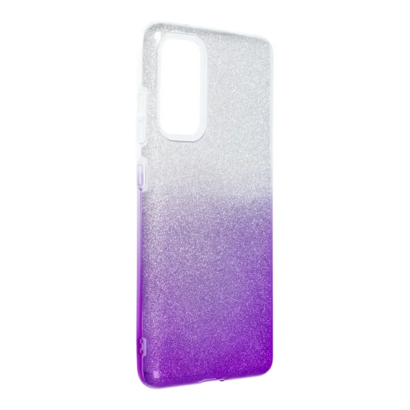 Puzdro Shining na SAMSUNG Galaxy S20 FE 5G clear/violet