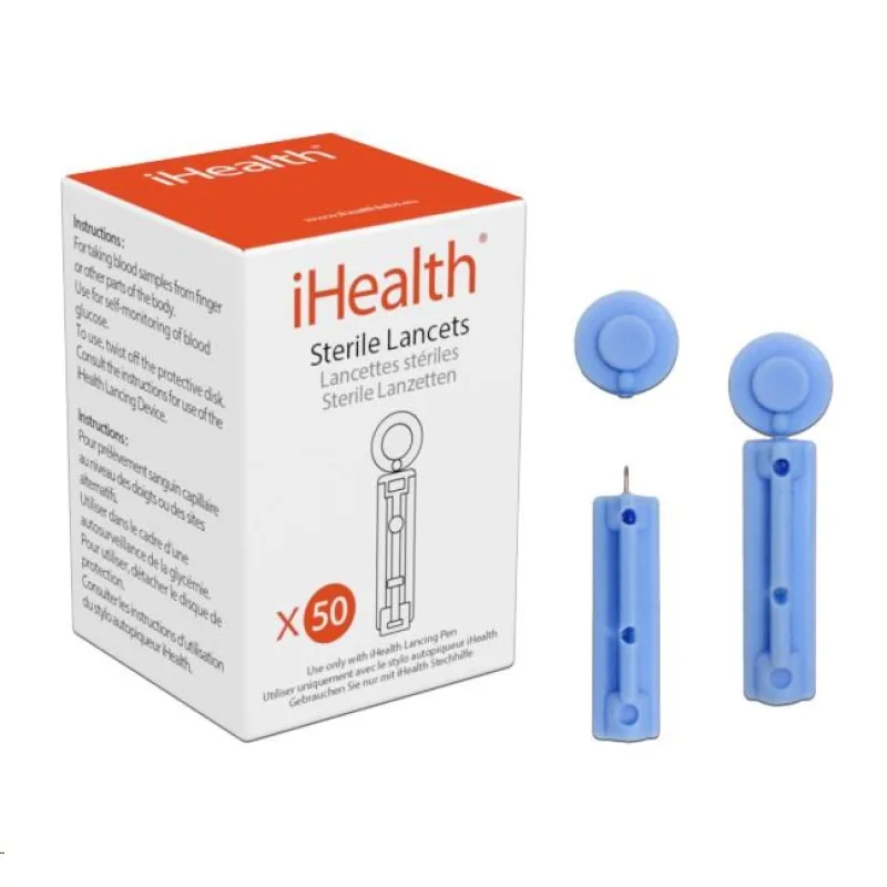 iHealth Lancety 30GI, příslušenství glukometru iHealth BG5, BG1, 50ks IH…