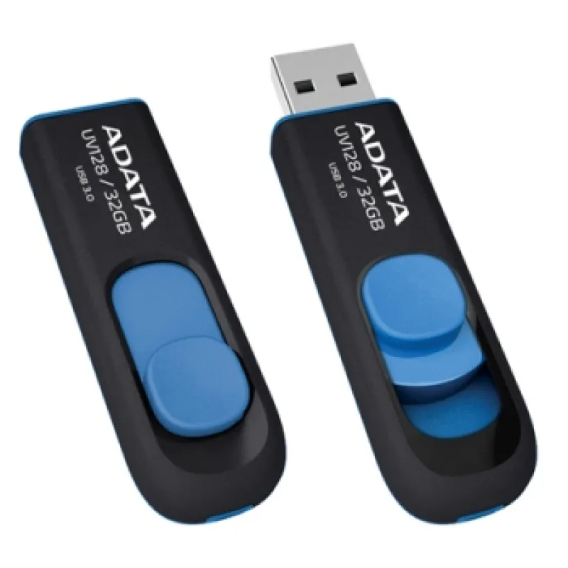 ADATA UV128/ 32GB/ USB 3.2/ USB-A/ Modrá AUV128-32G-RBE