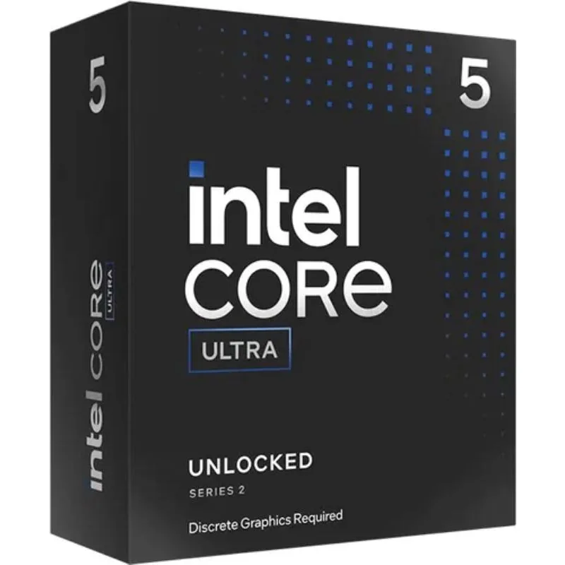 CPU INTEL Core Ultra 5 - 245KF, až 5.2GHz, 24MB L3, LGA1851, BOX…