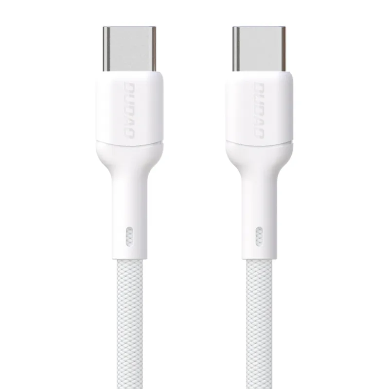 Kábel Dudao L9C 65W USB-C - USB-C 2m - biely