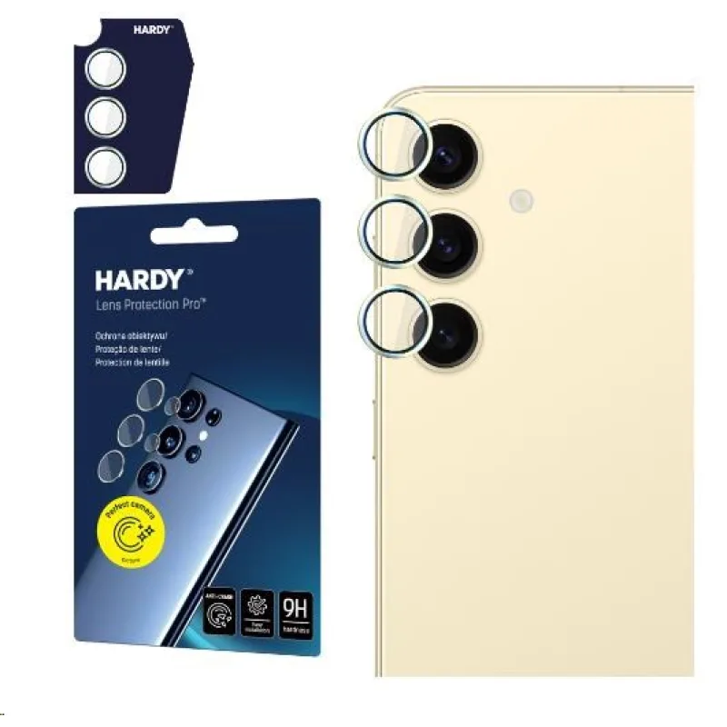 3mk HARDY Lens Protection Pro pro Samsung Galaxy S24+ Yellow 5903108573207