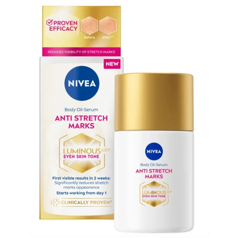 Nivea telové olejové sérum Luminous630 100ml