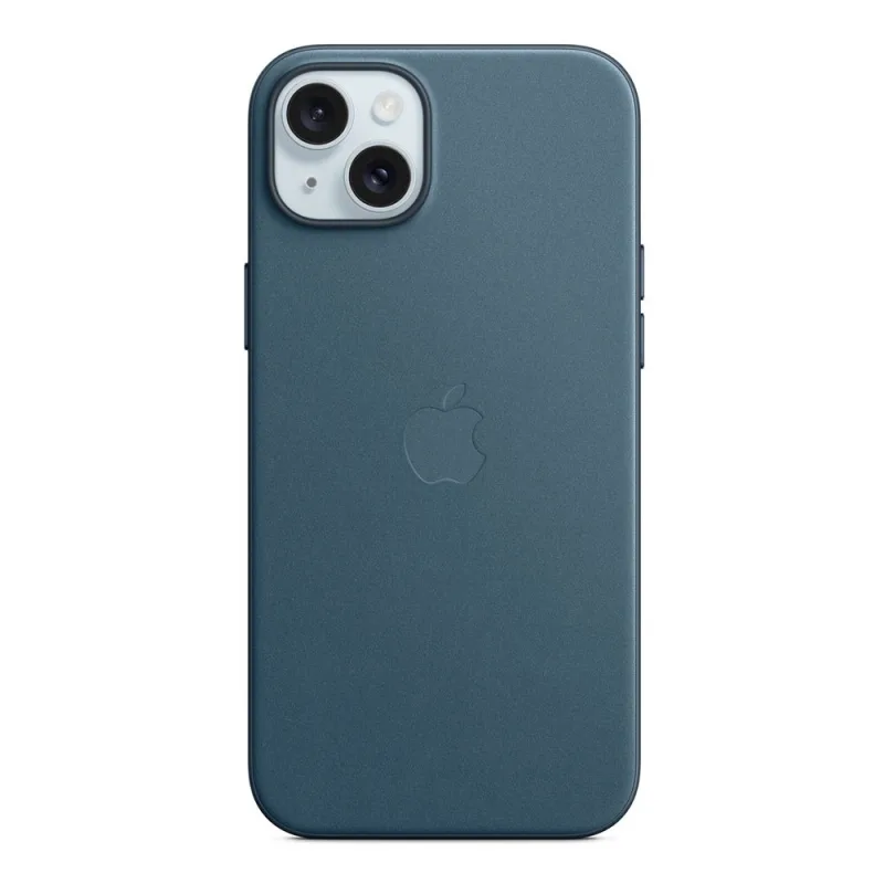 iPhone 15 Plus FineWoven Case with MagSafe - Pacific Blue