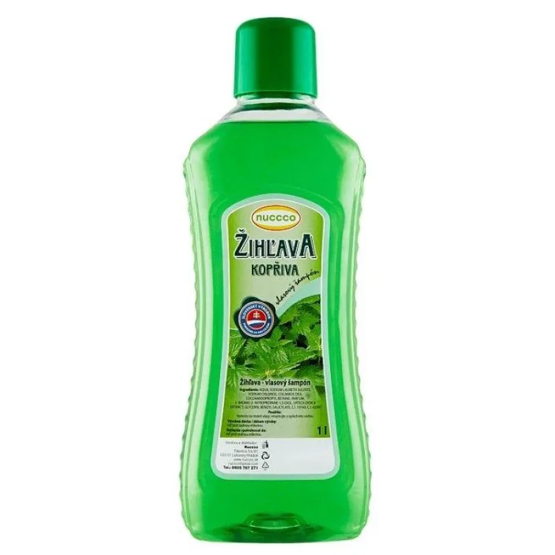 Nuccco Žihľava, šampón pre normálne a suché vlasy 1l