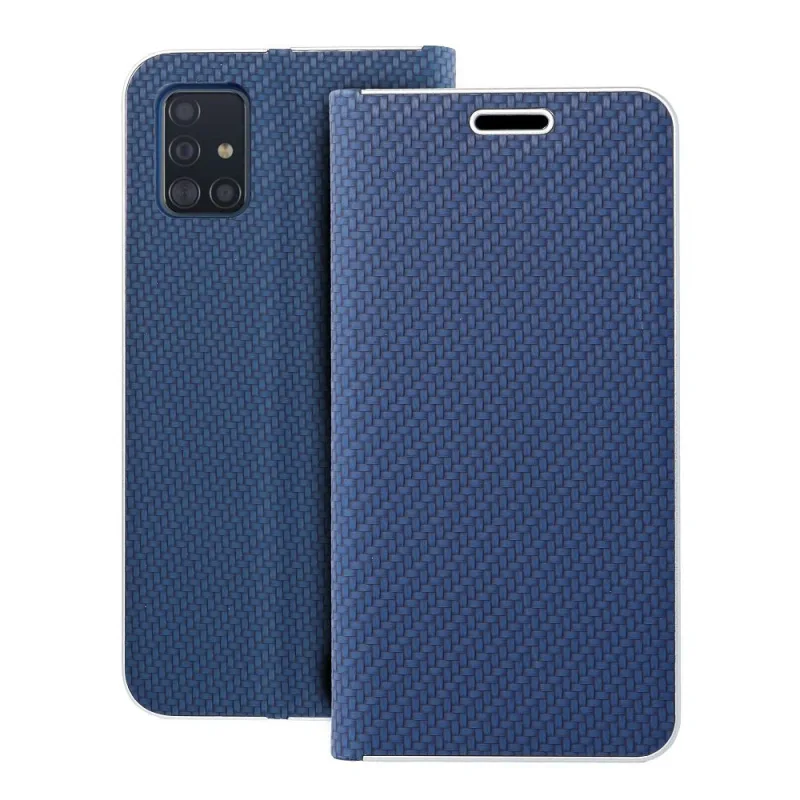 Puzdro Luna Carbon na SAMSUNG Galaxy A51 blue