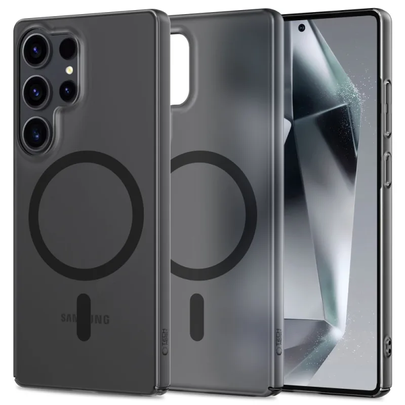 Puzdro Tech-Protect MagSlim MagSafe pre Samsung Galaxy S25 Ultra – čierne