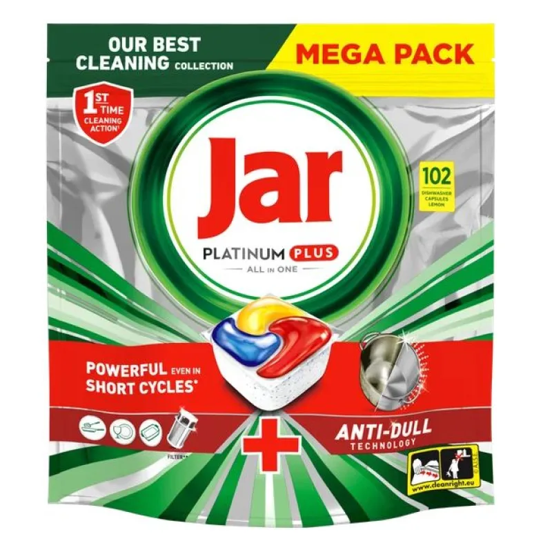Jar Platinum plus all 102ks Lemon kapsule