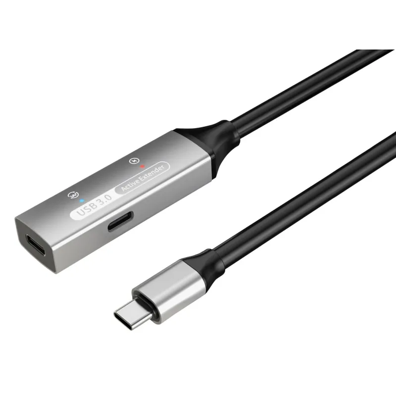 PREMIUMCORD USB-C repeater a prodlužovací kabel Male-Female, 5Gbps…