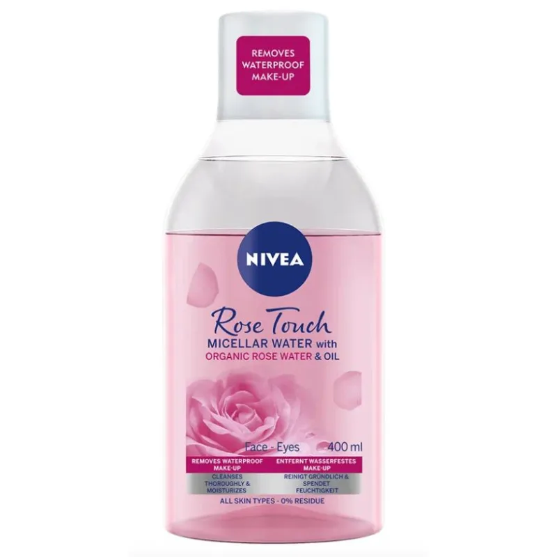 Nivea Rose Touch pleťová micelárna voda 400ml