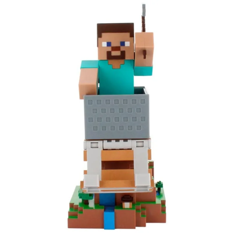 Cable Guy Steve clamping bracket (Minecraft)